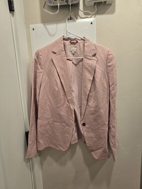 a new day Dusty Pink Single-Button Blazer